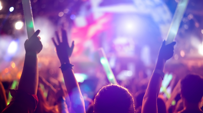 収容人数 最大600名の音楽ライブ イメージ